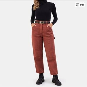 Aritzia Wilfred Free Brennan Pants in Brown